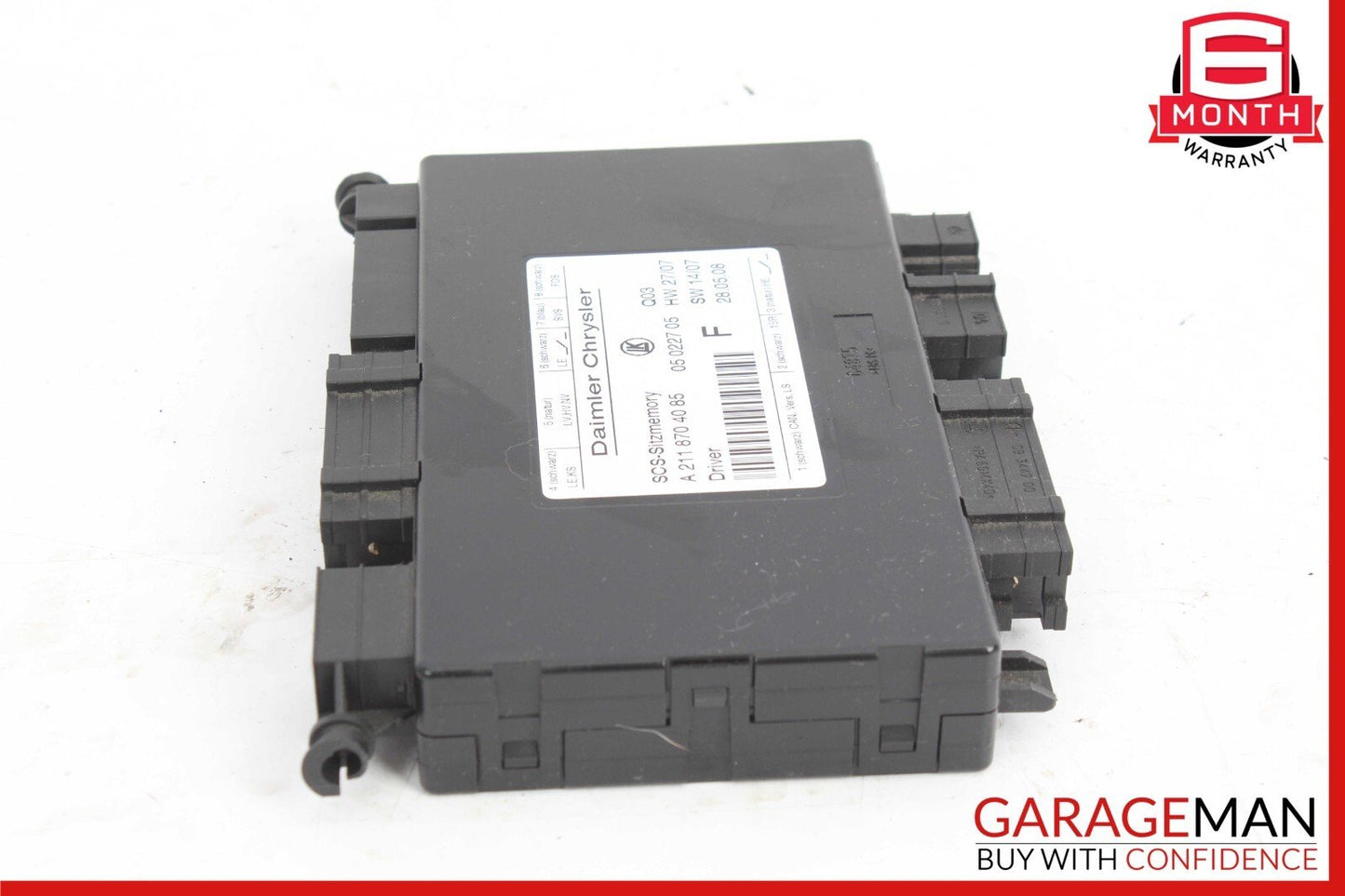 03-13 Mercedes W211 E350 R350 GL550 Front Left Side Seat Control Module Unit OEM