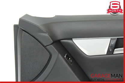 08-14 Mercedes W204 C300 Front Right Passenger Side Interior Door Panel OEM