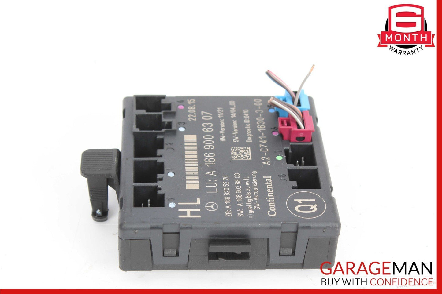 12-19 Mercedes X166 GL450 ML350 GLE350 Rear Left Side Door Control Module