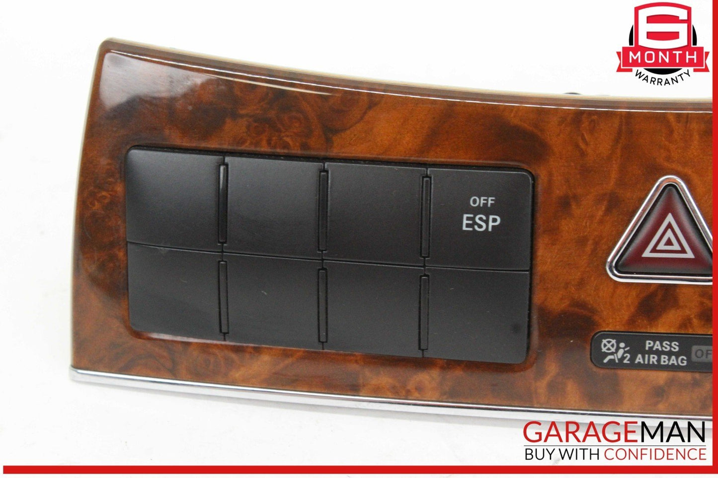 05-09 Mercedes W209 CLK350 Dash Heated Seat ESP Hazard Light Control Switch OEM