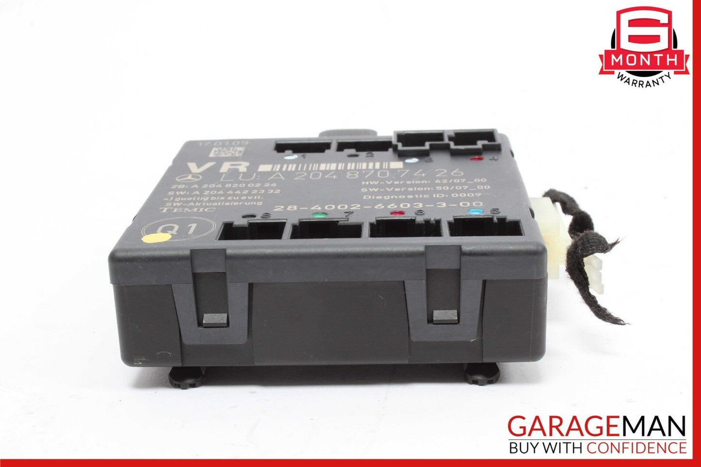 08-18 Mercedes W204 C300 C350 E400 Front Right Side Door Control Module OEM