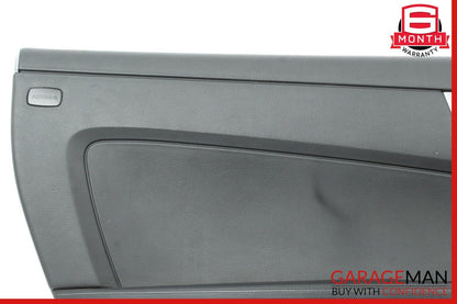 12-16 Mercedes R172 SLK250 Front Left Side Interior Door Panel Assembly Black
