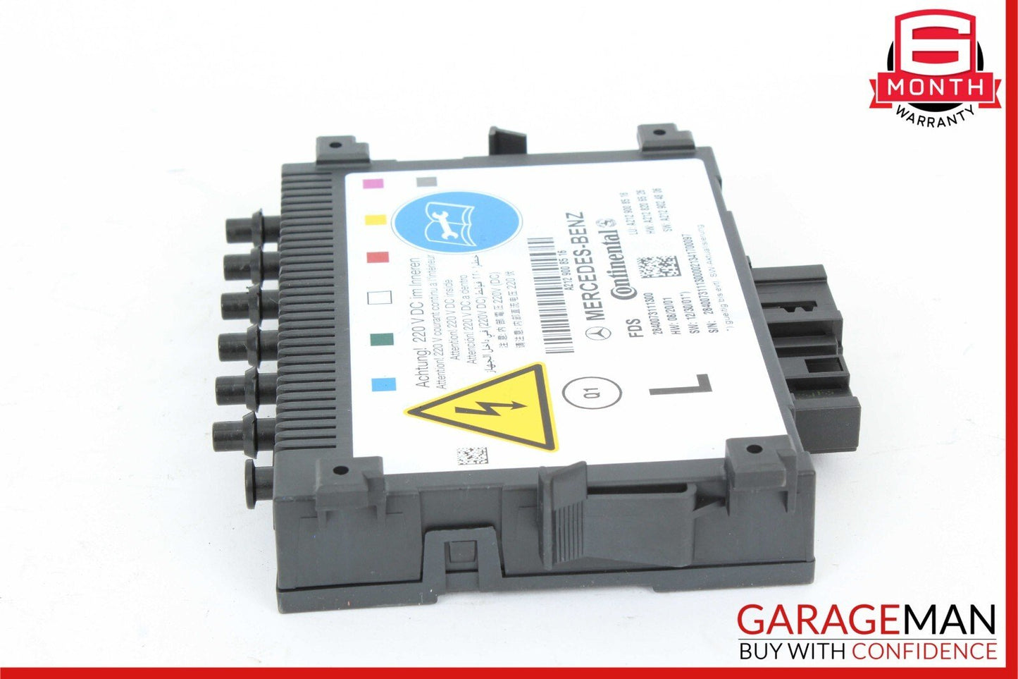 10-18 Mercedes W212 E350 CLS400 Front Left Side Seat Lumbar Control Module Unit