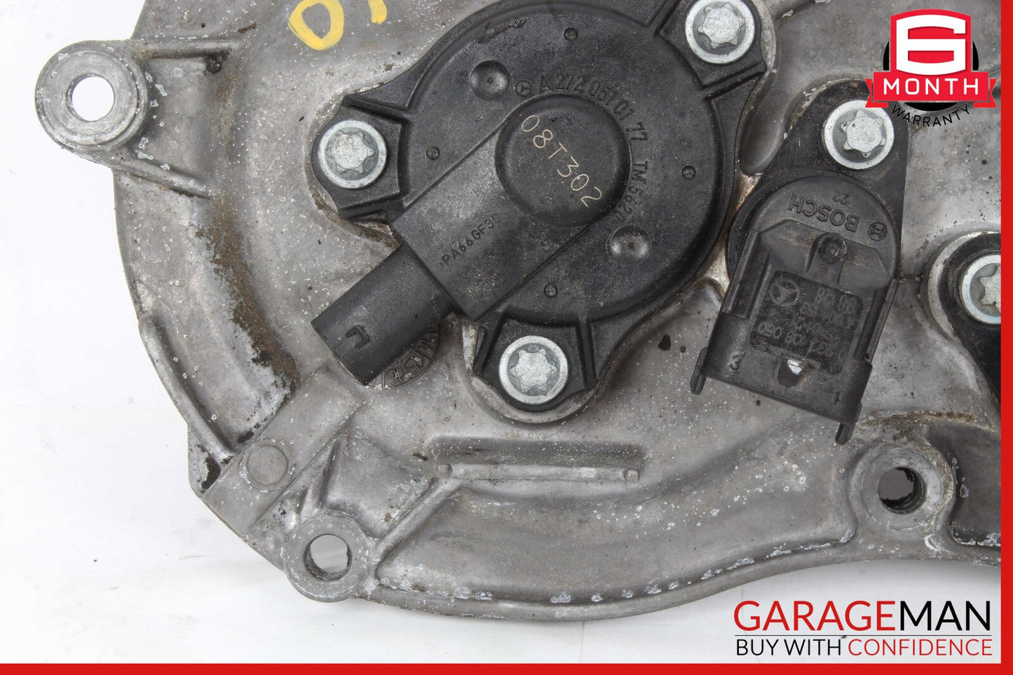 Mercedes W164 ML350 E350 Front Right Side Engine Timing Chain Cover Plate OEM