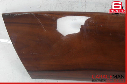 03-13 Maserati Quattroporte M139 Rear Right Side Door Panel Trim Panel Wood OEM