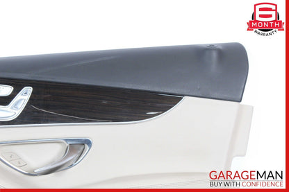 15-18 Mercedes W205 C300 Front Right Side Interior Door Panel OEM