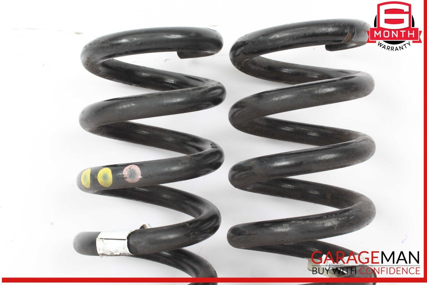 14-17 Maserati Quattroporte Rear Right & Rear Left Side Coil Spring Set OEM