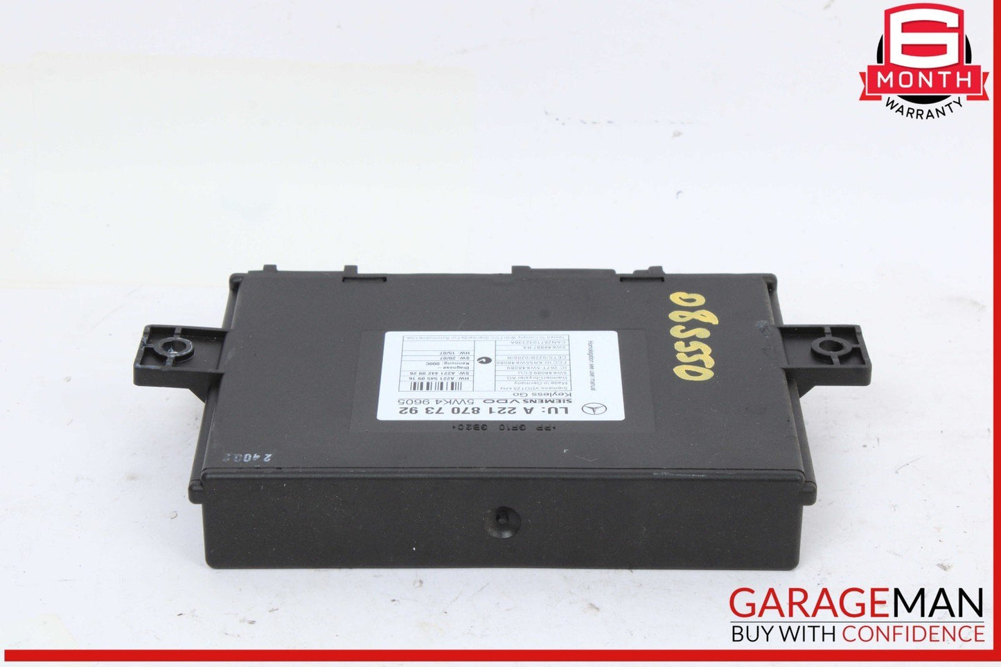07-10 Mercedes W221 S550 S600 Keyless Go Control Module Unit 2218707392 OEM