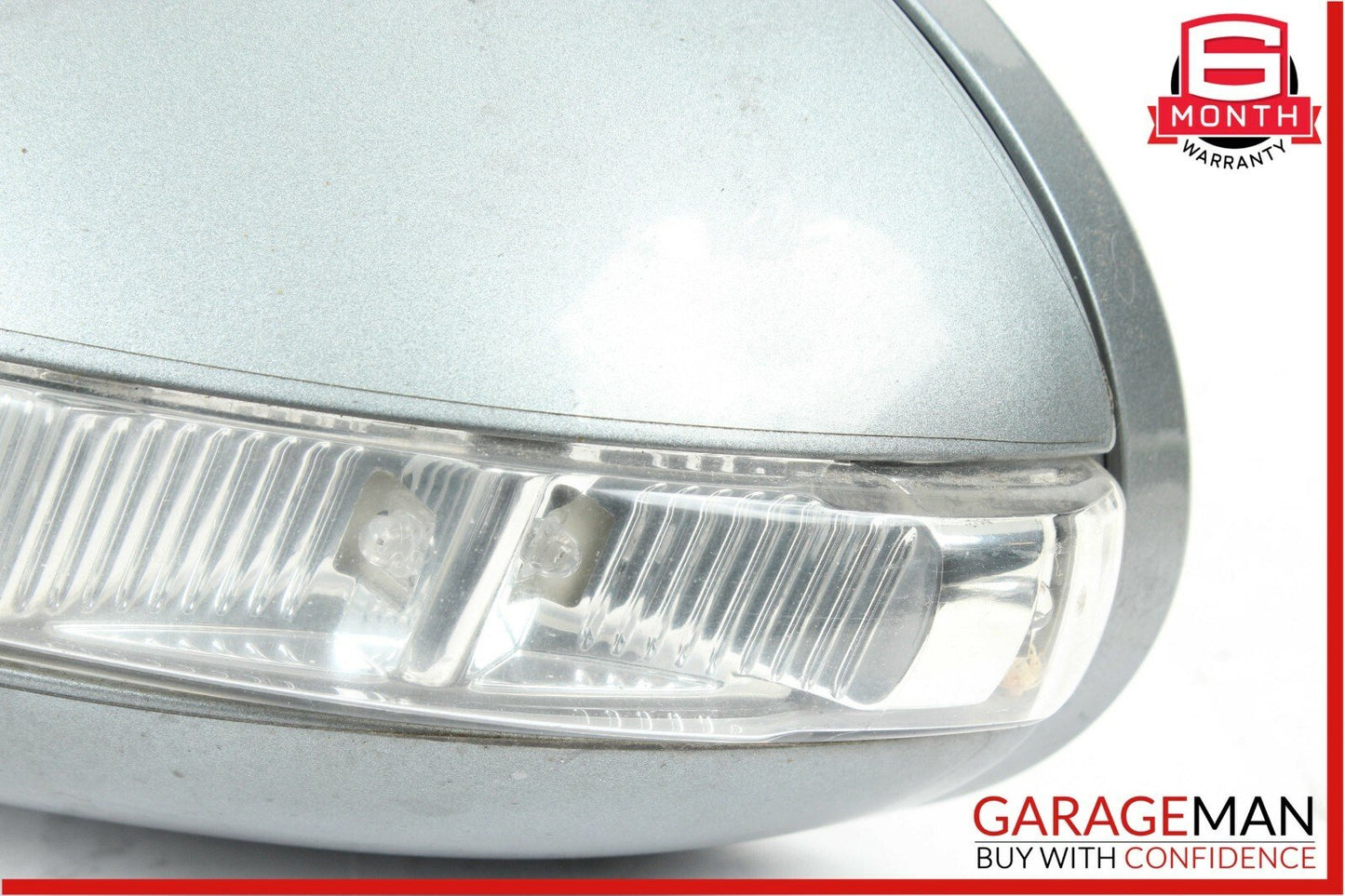 07-09 Mercedes W221 S550 Front Left Side Mirror Rear View Door Andorit Grey