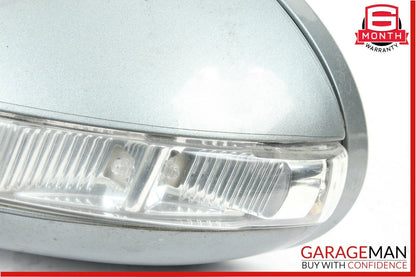 07-09 Mercedes W221 S550 Front Left Side Mirror Rear View Door Andorit Grey