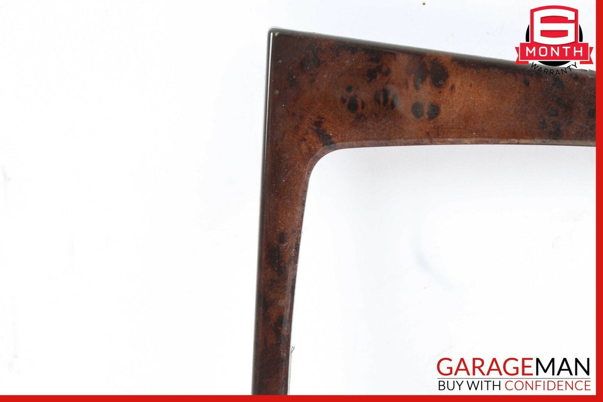08-14 Mercedes C250 E350 E550 Center Console Shift Shifter Bezel Trim Wood OEM