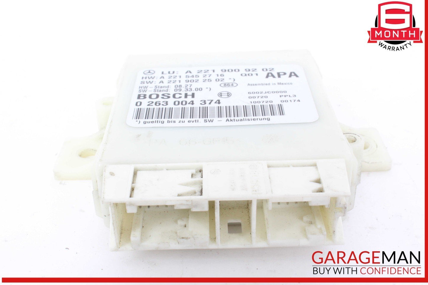 10-13 Mercedes W221 S550 S400 Park Assist Parktronic Sensor Module Control OEM