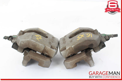 14-18 BMW X5 Rear Left and Rear Right Side Brake Caliper Calipers Set OEM