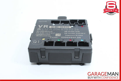 08-18 Mercedes W204 C300 C250 E400 Front Right Side Door Control Module OEM