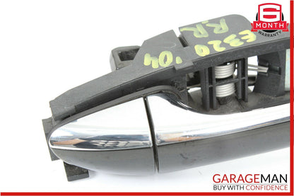 03-09 Mercedes W211 E63 AMG E320 E500 Rear Right Side Exterior Door Handle Black