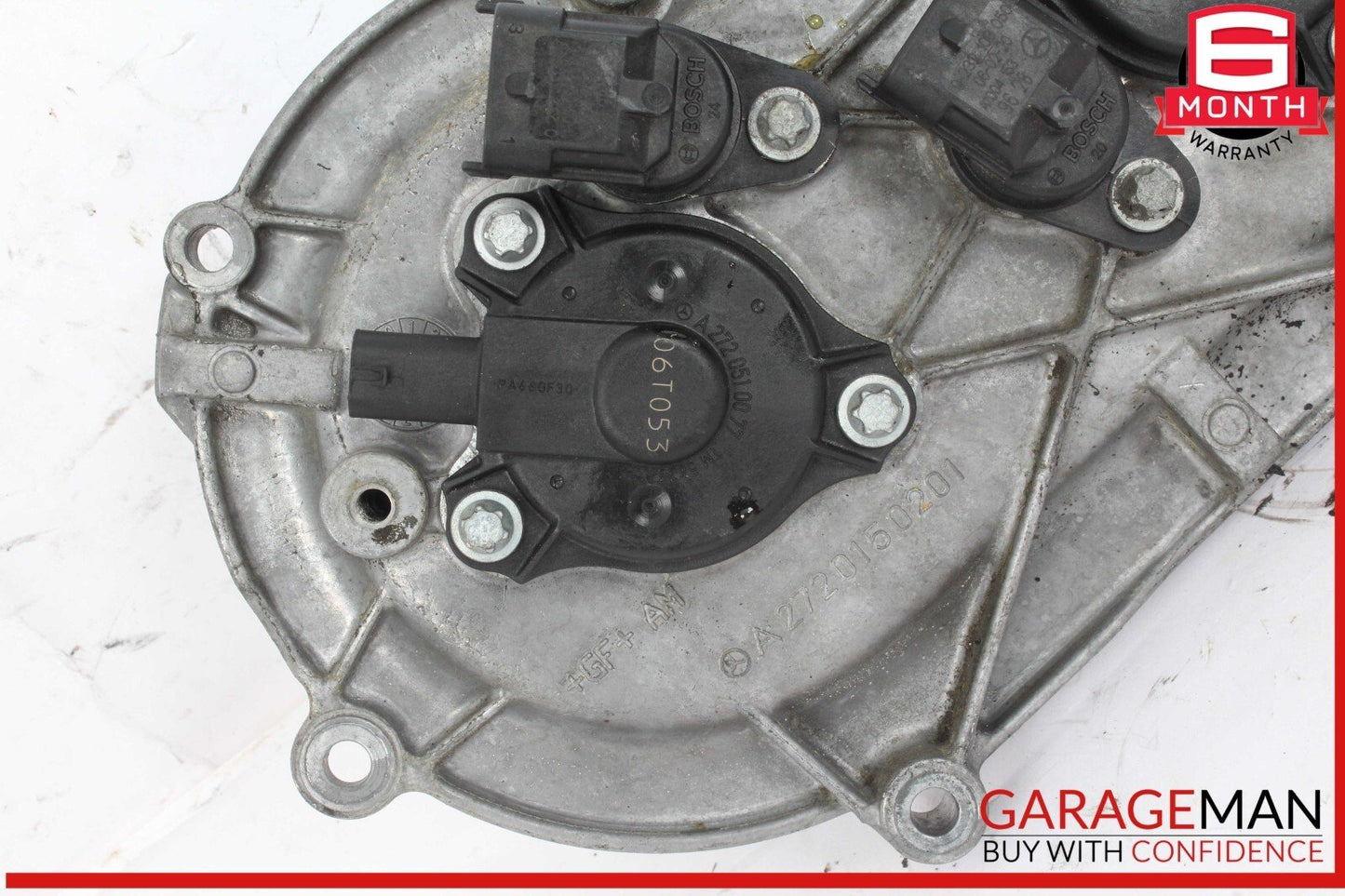 05-13 Mercedes W203 C230 Sport Front Left Side Engine Timing Chain Cover Plate