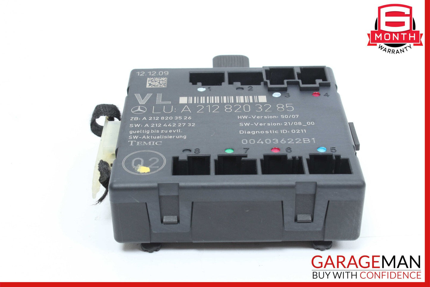 08-14 Mercedes W204 C300 C350 Front Left Side Door Control Module OEM