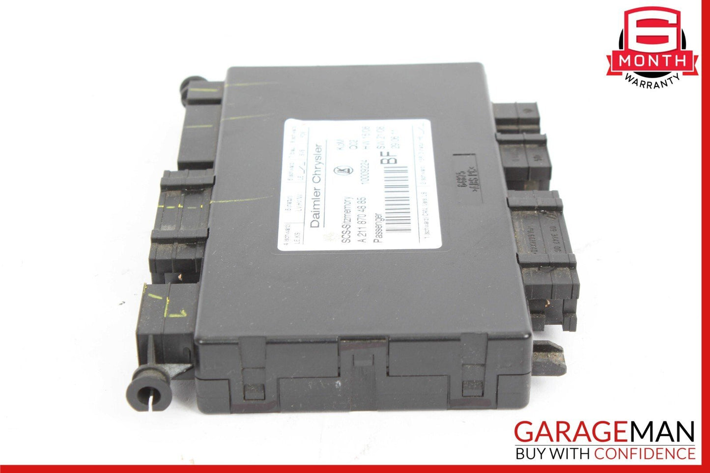 03-12 Mercedes GL550 E350 SLK350 Front Right Seat Control Module 2118704585