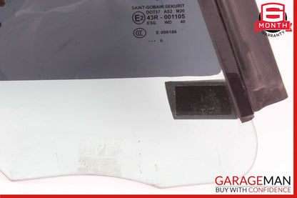 05-11 Mercedes R171 SLK280 SLK350 Rear Right Side Door Quarter Window Glass