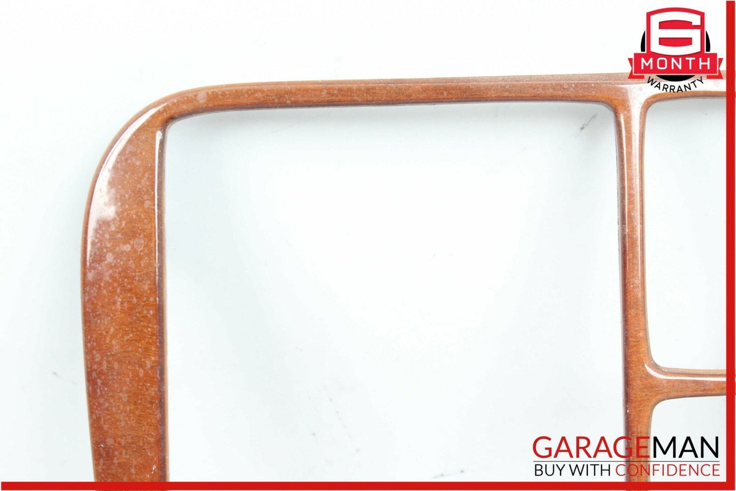 00-02 Mercedes W220 S600 S430 Radio Dash Wood Trim Bezel Panel Cover Wood OEM