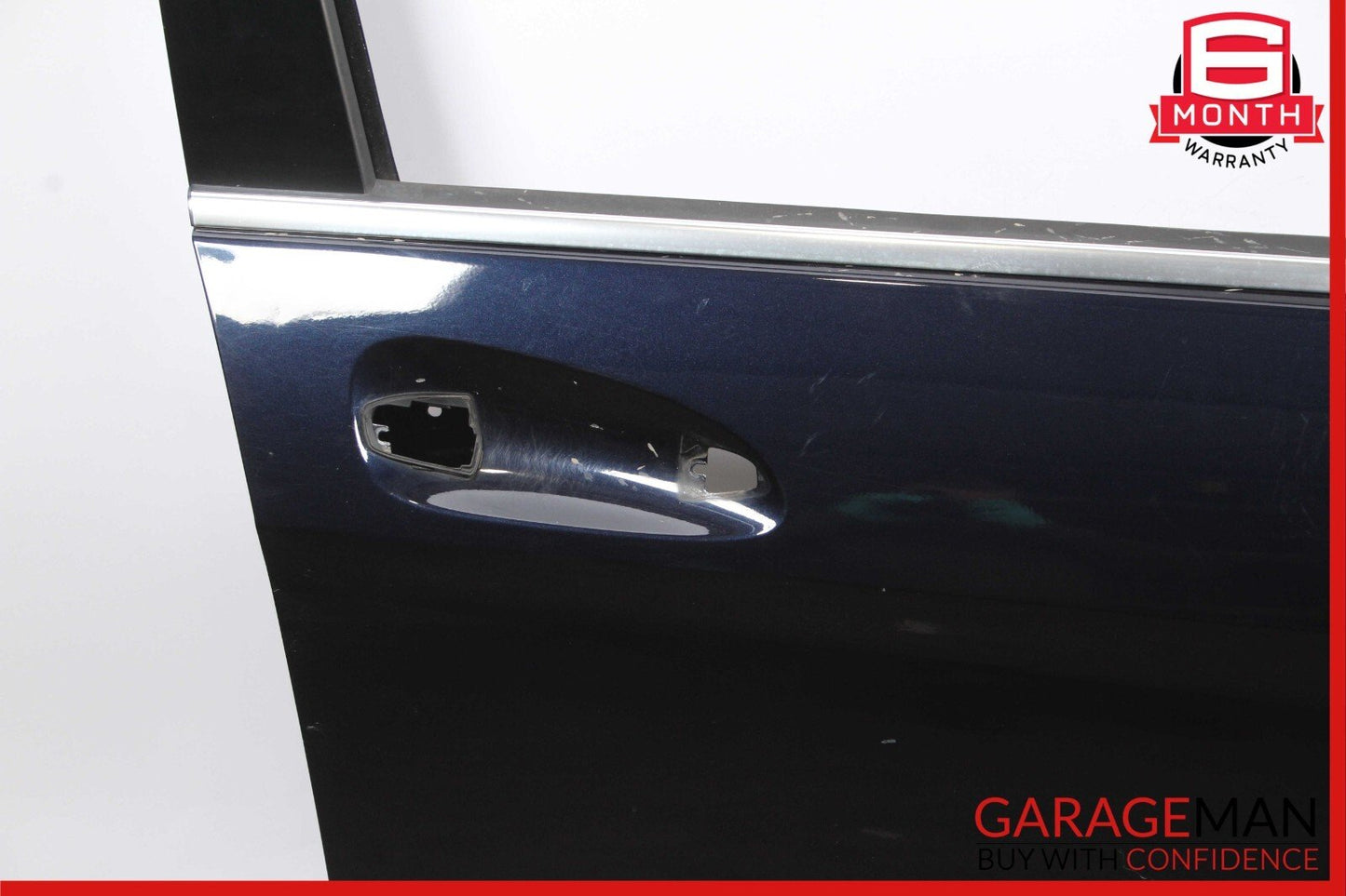 10-15 Mercedes X204 GLK350 GLK250 Front Right Side Exterior Door Shell Blue OEM