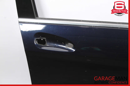 10-15 Mercedes X204 GLK350 GLK250 Front Right Side Exterior Door Shell Blue OEM