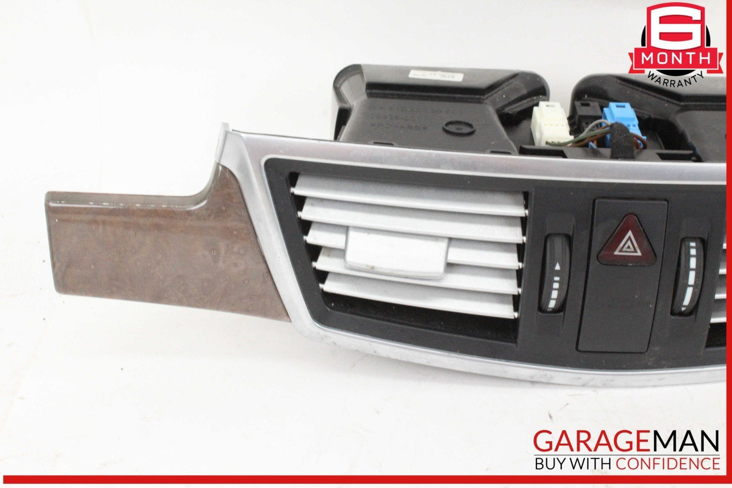10-13 Mercedes W212 E350 Front Center Dash AC A/C Air Vent Trim Assembly OEM