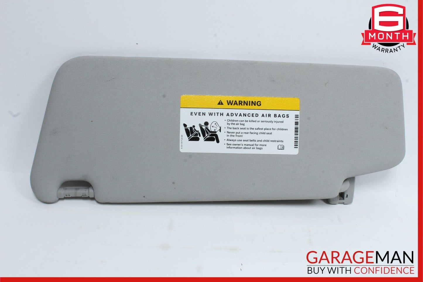 08-14 Mercedes W204 C300 4Matic Front Right Side Sun Visor Sunvisor Shade Cover