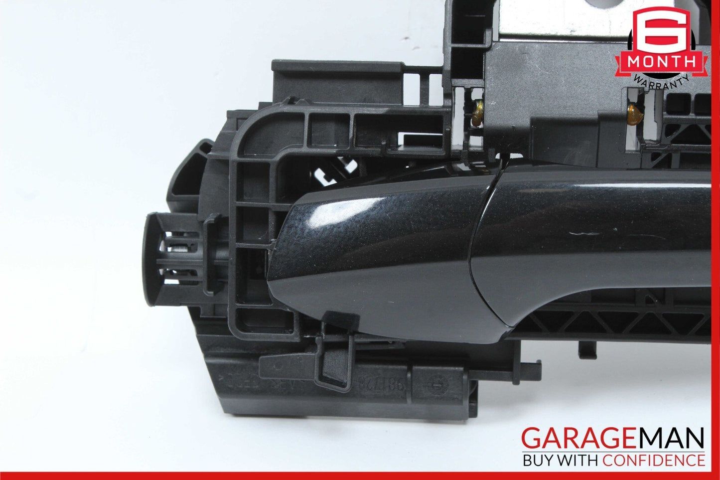 12-14 Mercedes W204 C250 C300 Rear Left Side Exterior Door Handle Black OEM