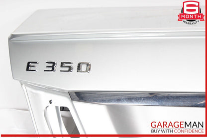 10-16 Mercedes W212 E350 E400 Sedan Rear Trunk Lid Deck Shell Panel OEM