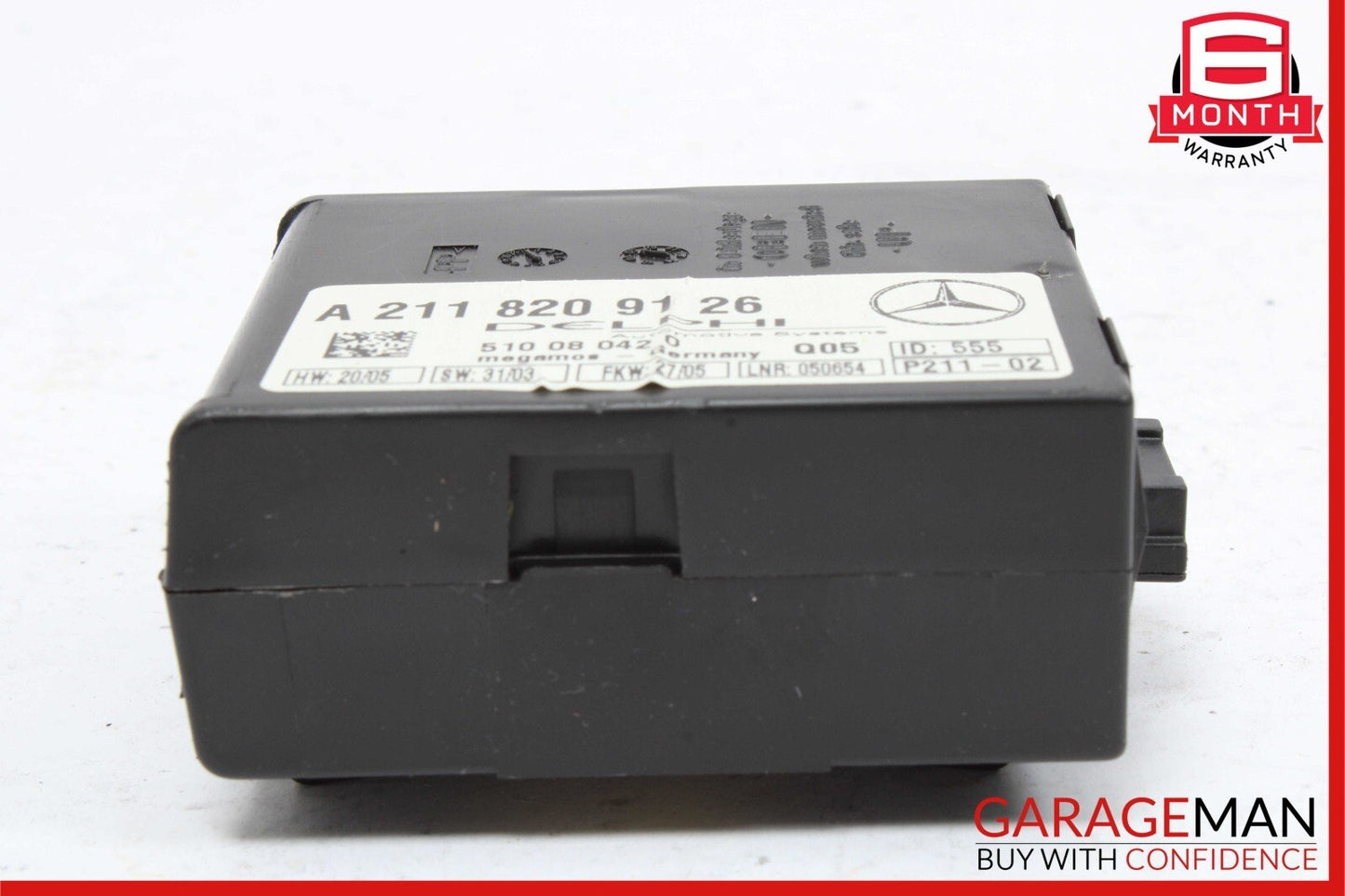 Mercedes SL500 S430 CLK500 CL500 E320 CL55 AMG Anti Theft Alarm Module Unit OEM