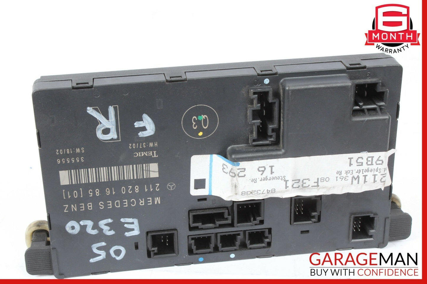03-09 Mercedes W211 E320 E550 Front Right Passenger Side Door Control Module
