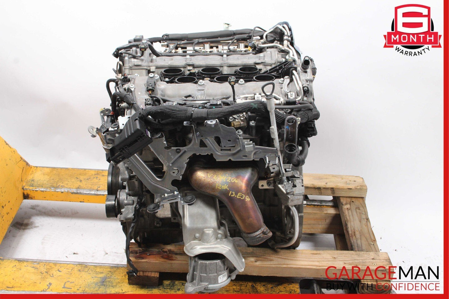 12-15 Mercedes W212 E350 C350 3.5 V6 RWD Engine Motor Block Assembly OEM 120k