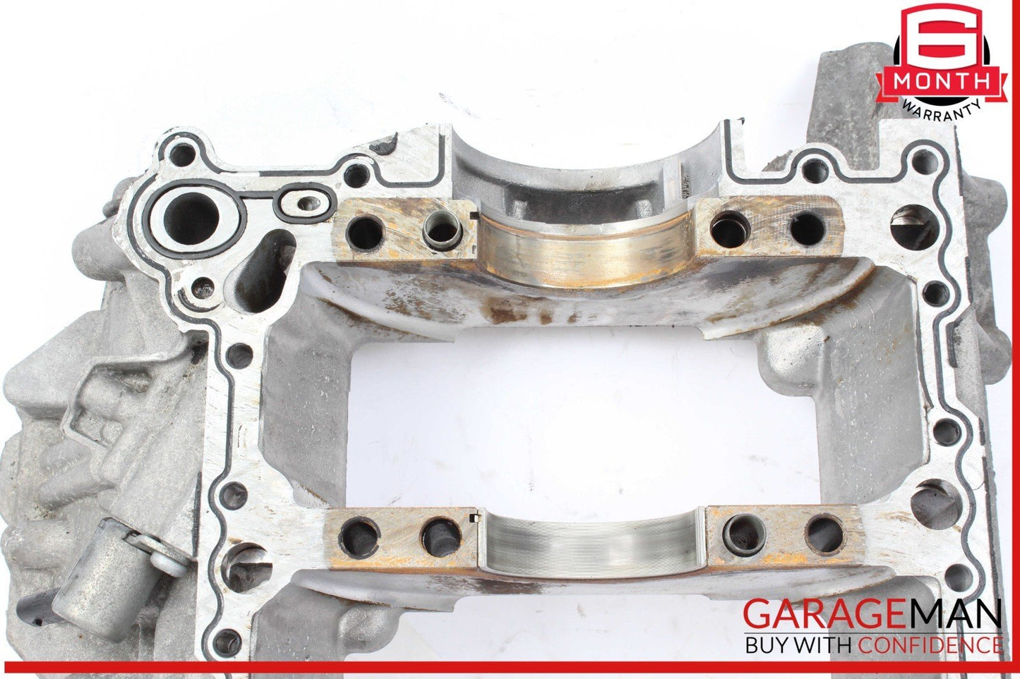 09-16 Audi S4 Lower Block Oil Pan Crankshaft Mount 06E103032 OEM