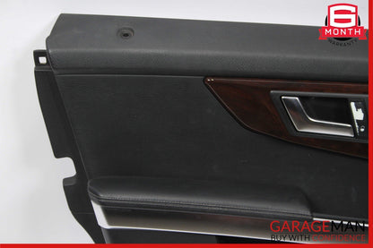 10-15 Mercedes X204 GLK350 Front Left Interior Door Trim Panel Cover Assembly