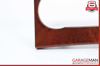 08-14 Mercedes W204 C350 C300 AC A/C Climate Control Switch Trim Bezel Wood OEM