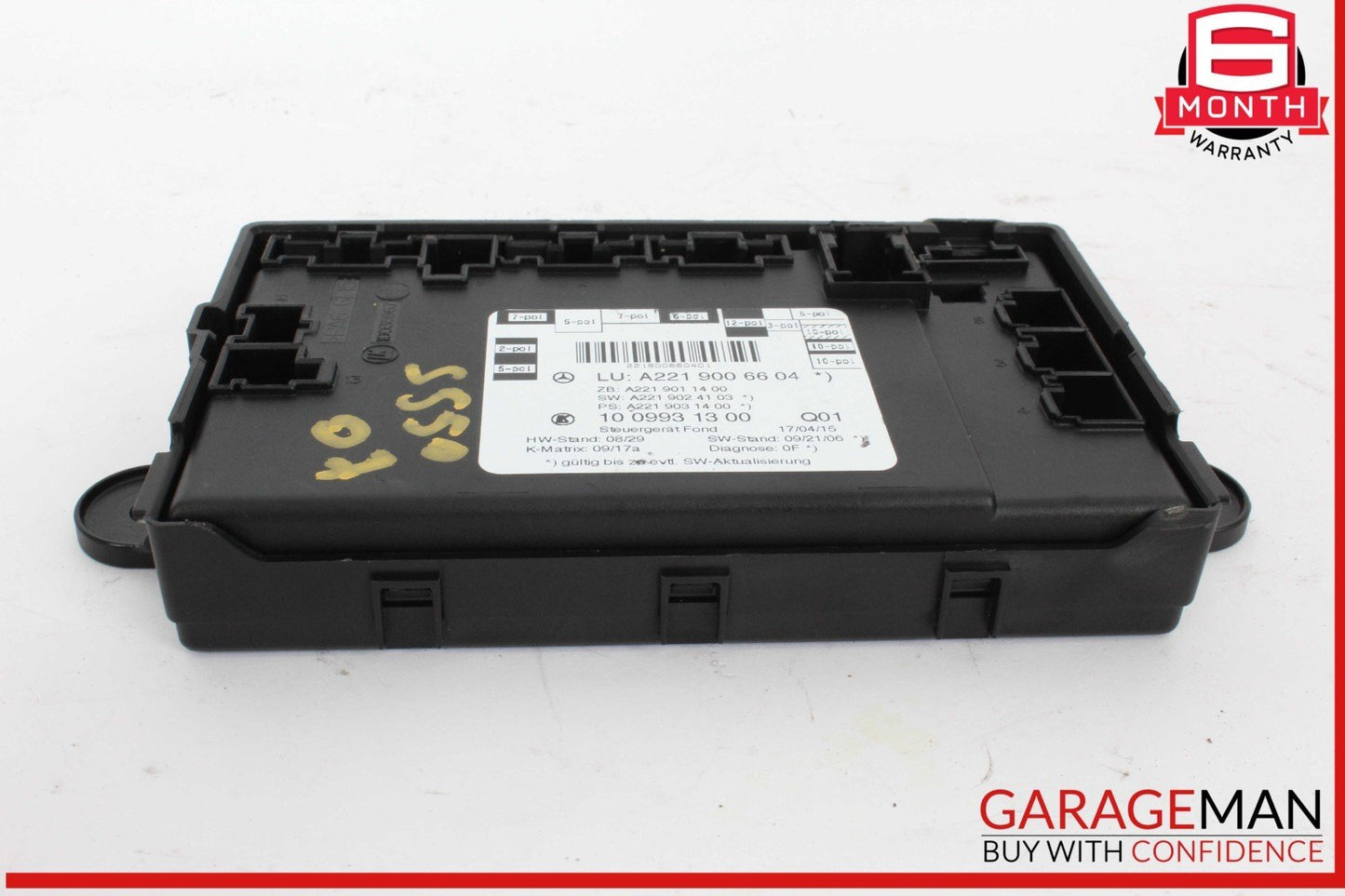 07-13 Mercedes W221 S550 S400 Rear Right or Left Side Door Control Module OEM