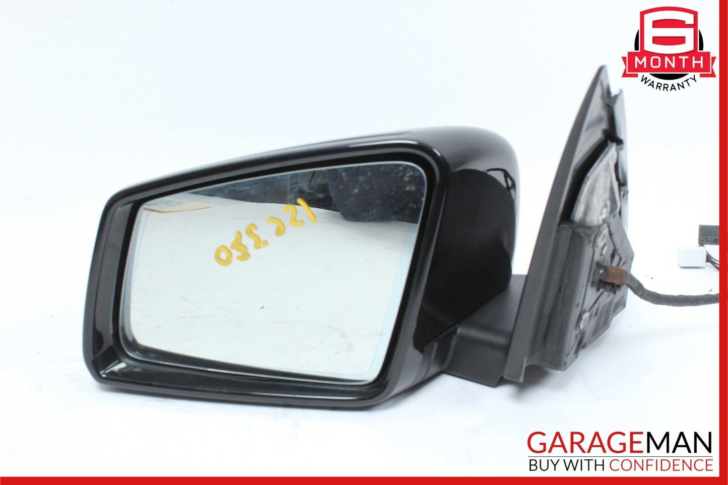 12-14 Mercedes W204 C250 C350 Front Left Side Mirror Rear View Door Black