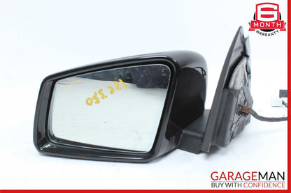 12-14 Mercedes W204 C250 C350 Front Left Side Mirror Rear View Door Black