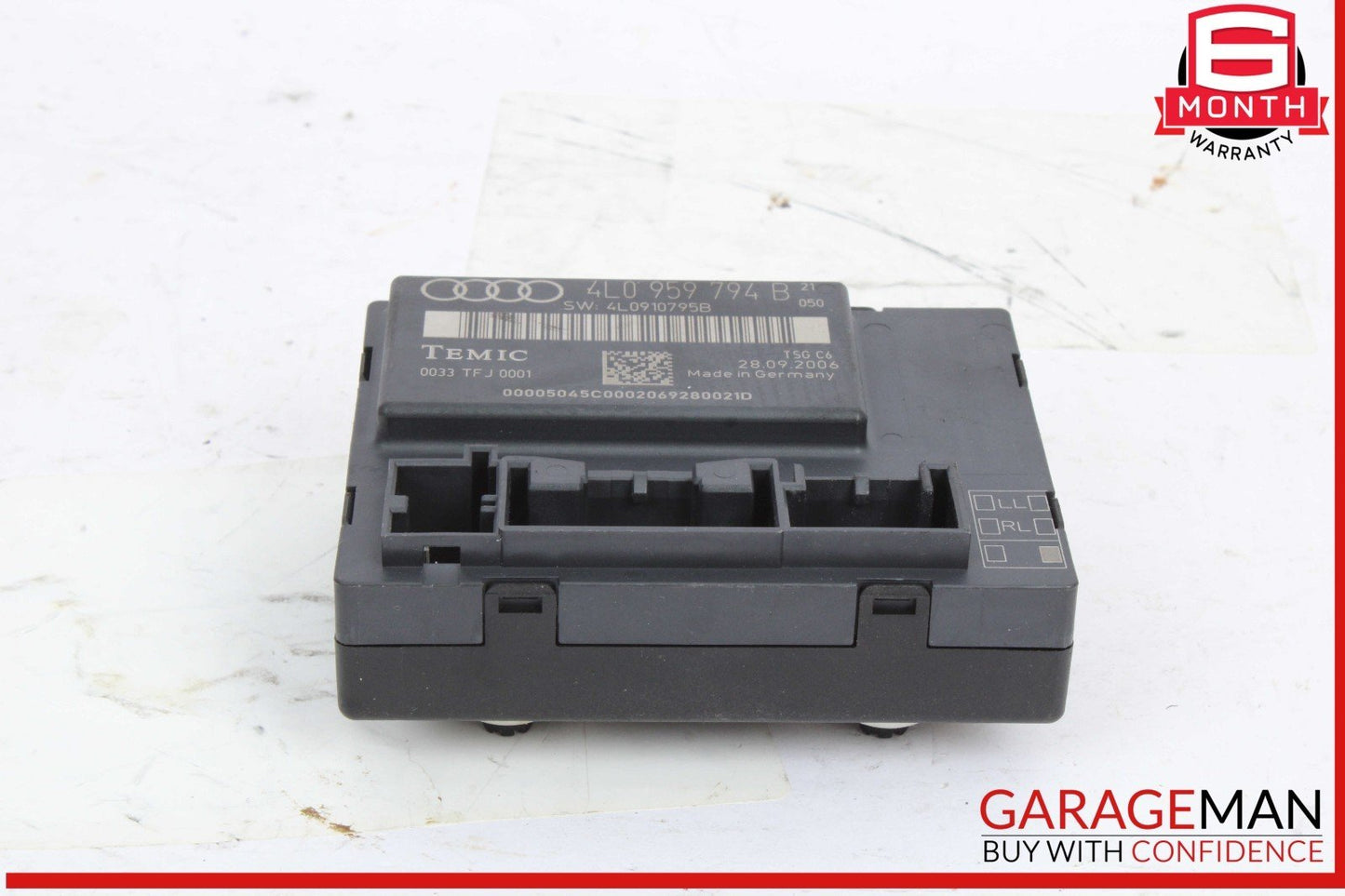 07-09 Audi Q7 Rear Right Passenger Side Door Control Module Unit 4L0959794B OEM