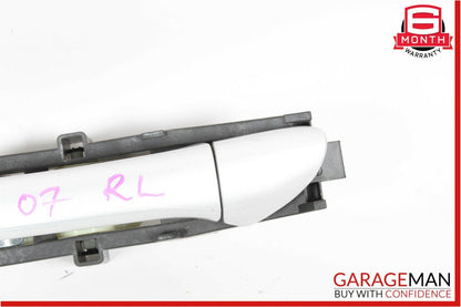 05-07 Mercedes W203 C230 C55 AMG Rear Left Side Exterior Door Handle Silver OEM