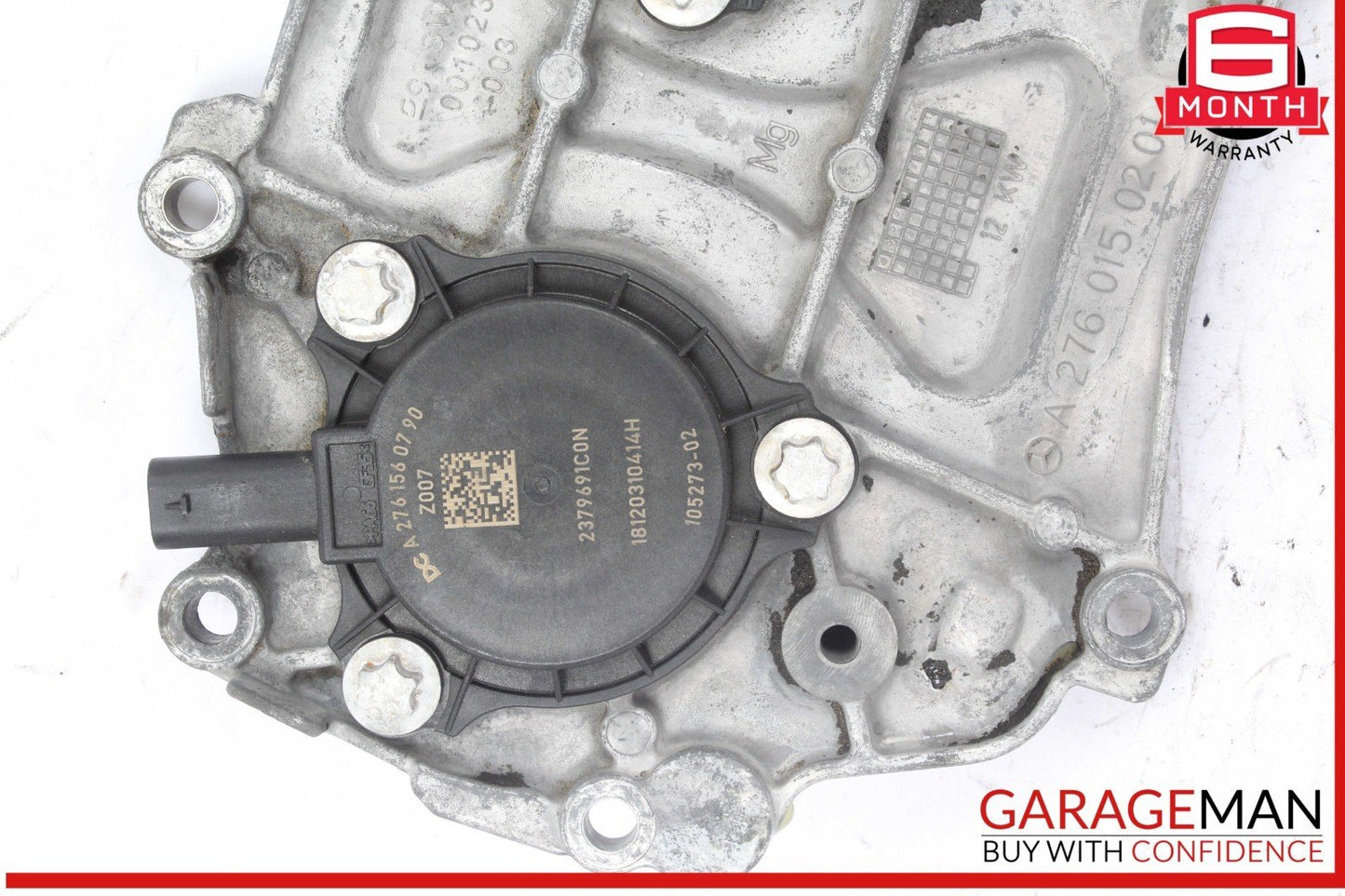 12-18 Mercedes W218 CLS550 Front Right or Left Side Engine Timing Chain Plate