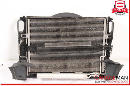 03-09 Mercedes W211 E350 Engine Motor Cooling Fan Radiator A/C Condenser Assy