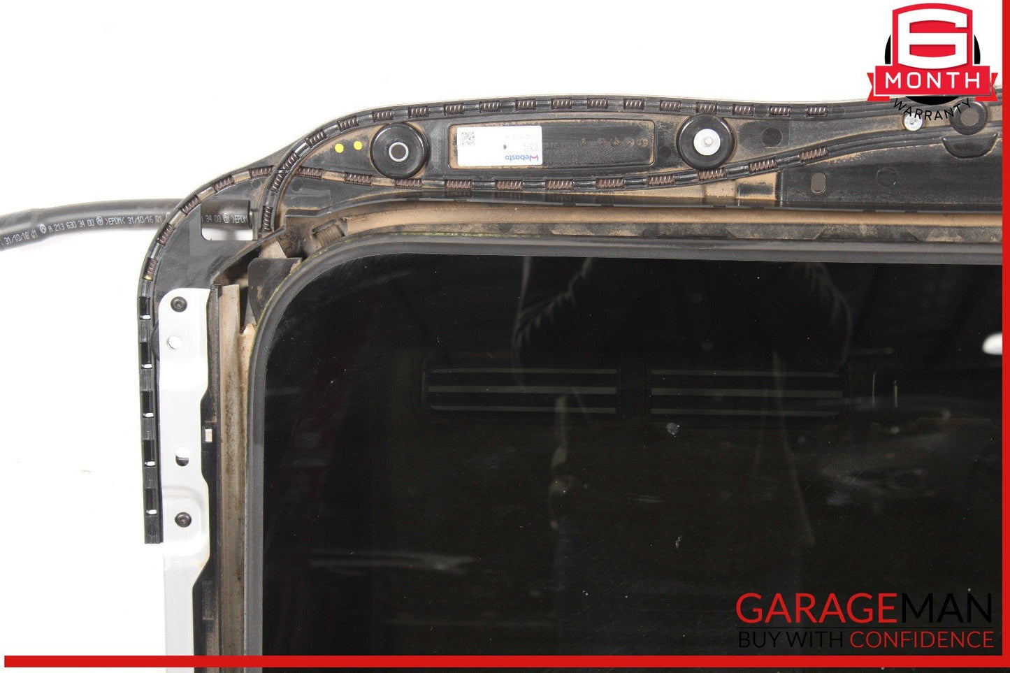 17-19 Mercedes W213 E300 Sunroof Sun Moon Roof Rail Track Frame Assembly OEM