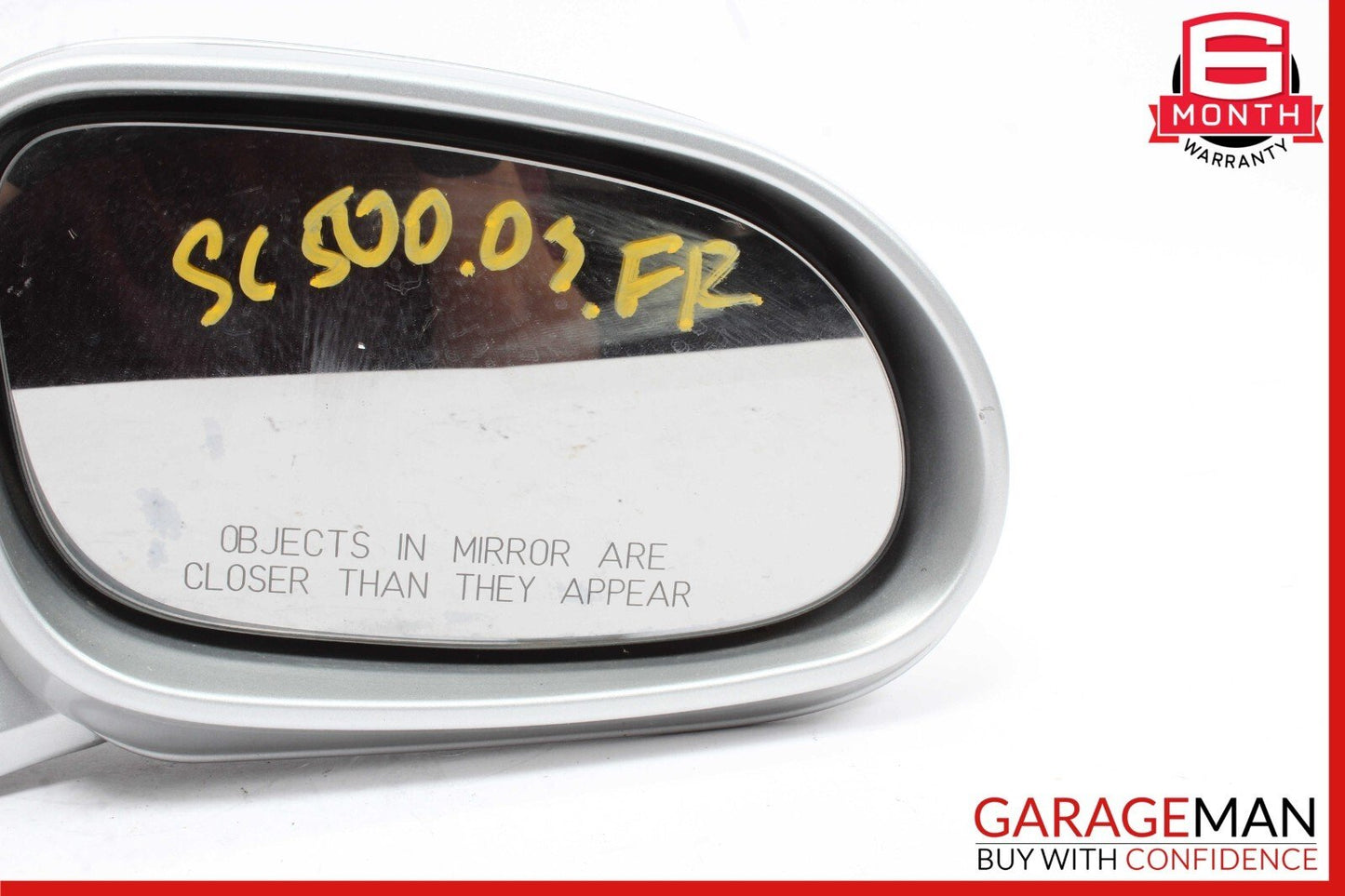 04-08 Mercedes R230 SL500 SL550 Front Right Side Mirror Door Rear View OEM