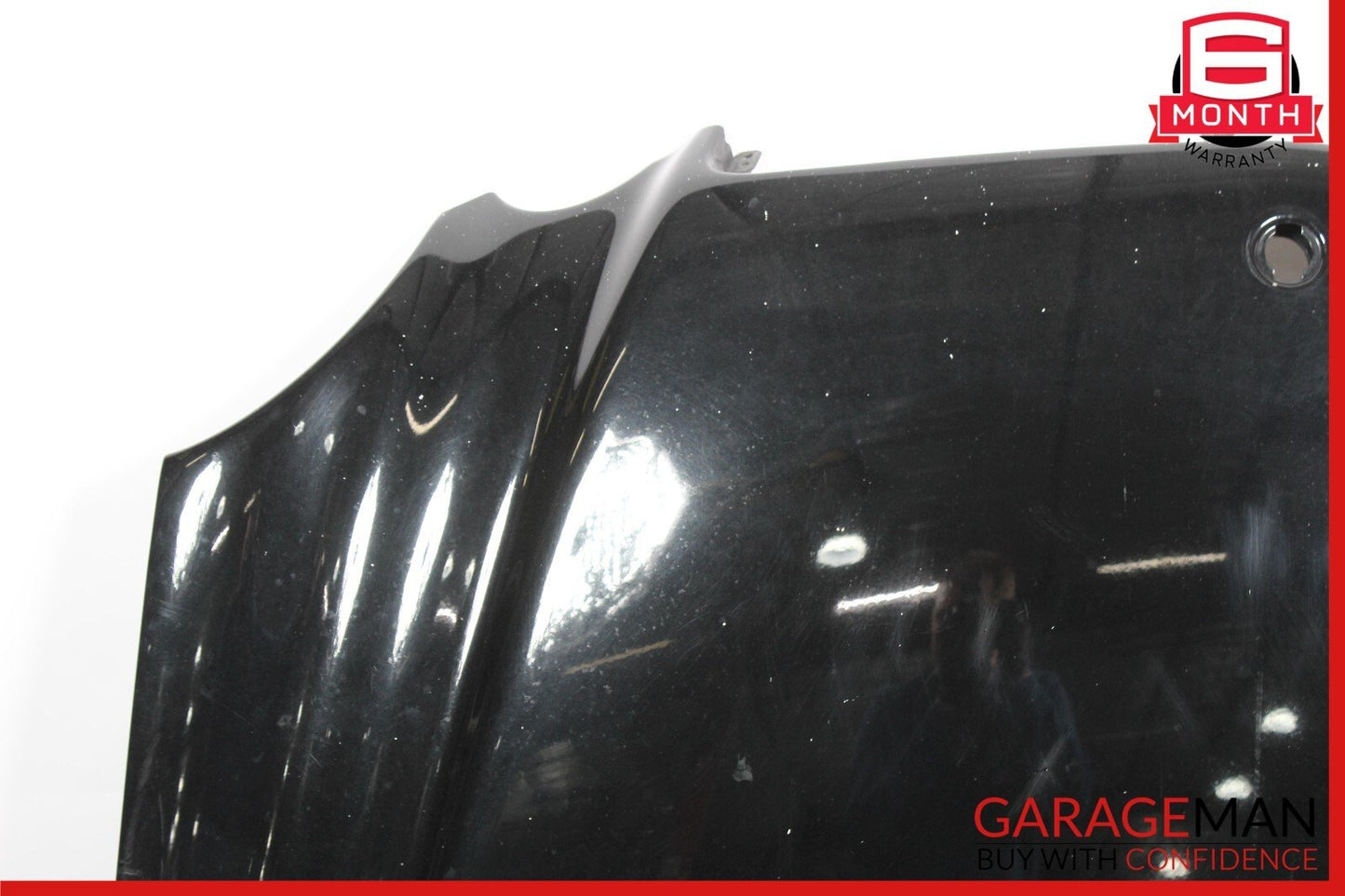 03-09 Mercedes W211 E55 AMG E350 Front Hood Panel Bonnet Cover Black OEM