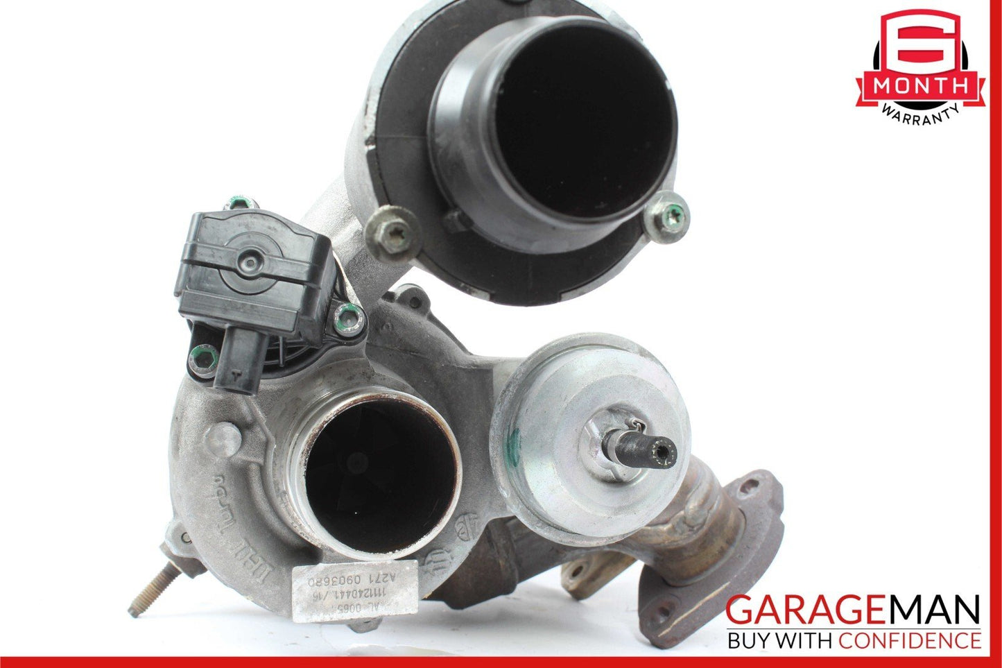 12-15 Mercedes C250 SLK250 1.8 M271 Turbo Turbocharger Manifold Assembly AL 0065
