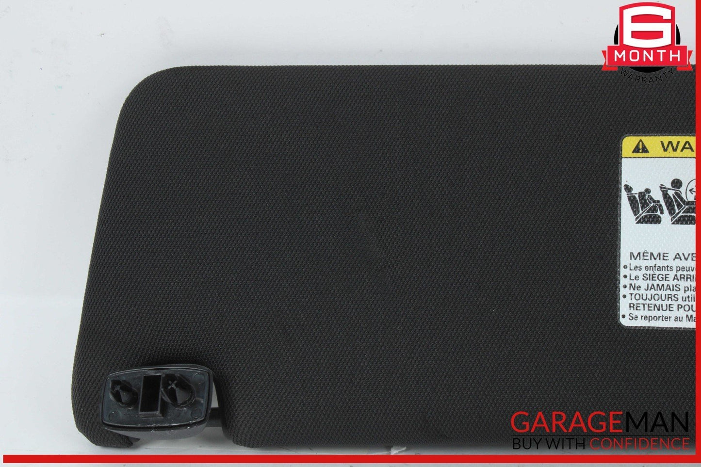 12-18 Audi S6 A6 A7 Front Right Passenger Side Sun Visor Sunvisor Black OEM