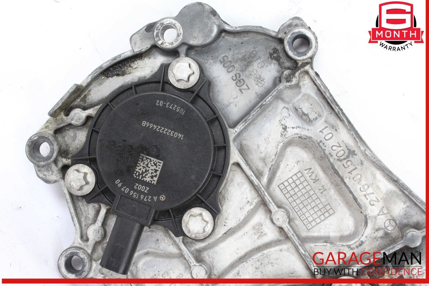 12-18 Mercedes W222 S550 Front Right / Left Engine Timing Chain Cover Plate OEM