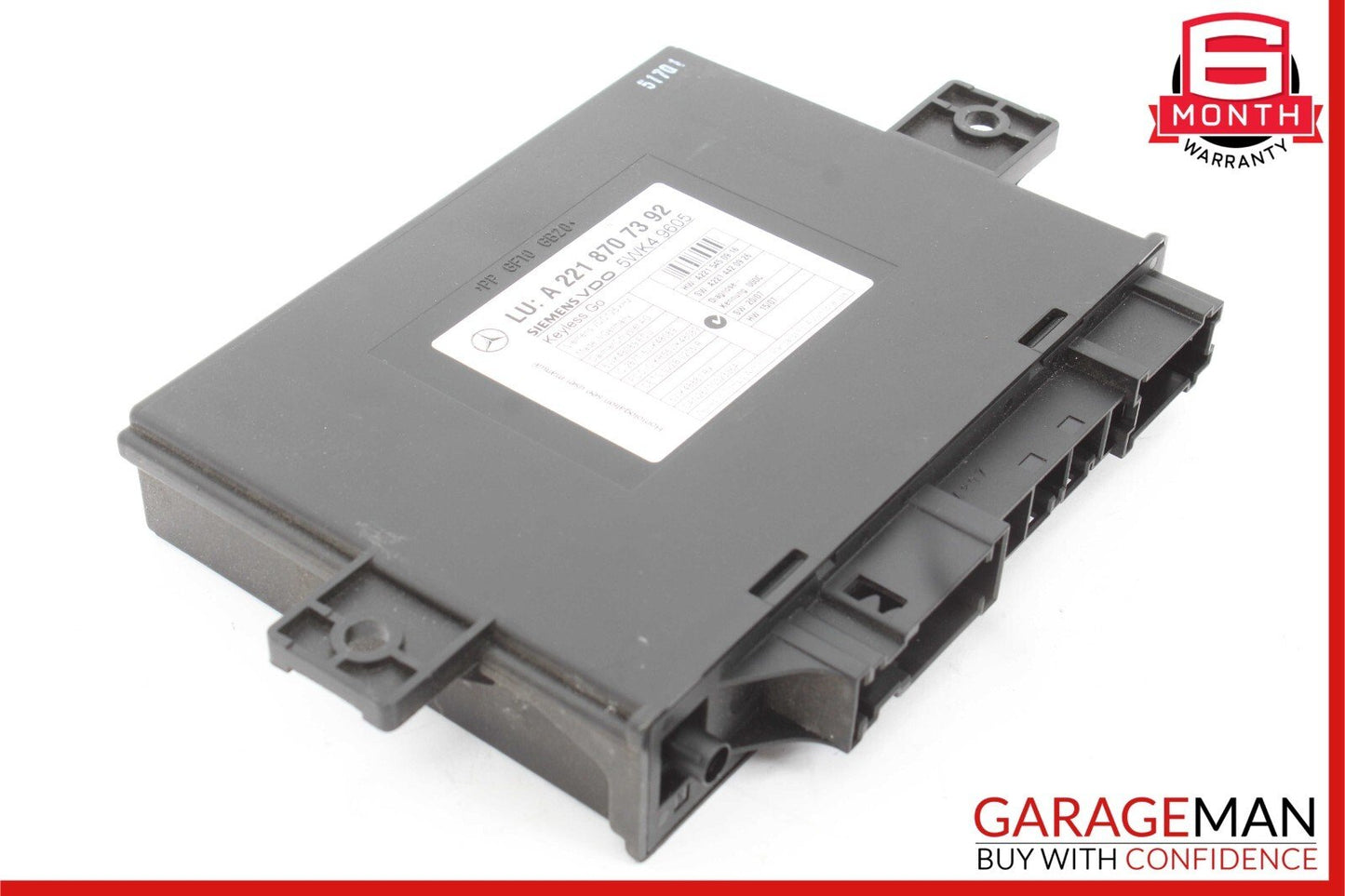 07-10 Mercedes W221 S400 S550 CL550 Keyless Go Control Module Unit OEM